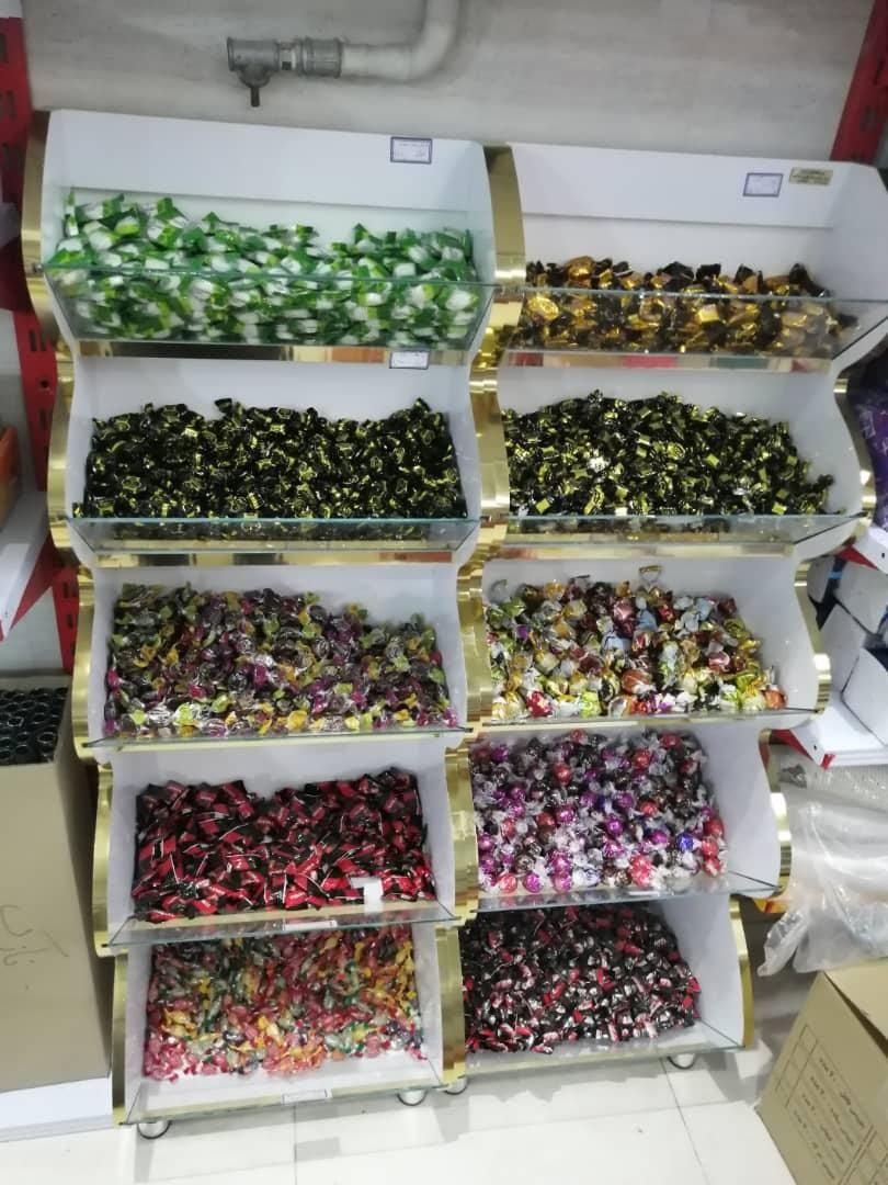 استند طبقاتی، بدنه mdf، قفسه، مدل آبشاری|فروشگاه و مغازه|گرگان, |دیوار