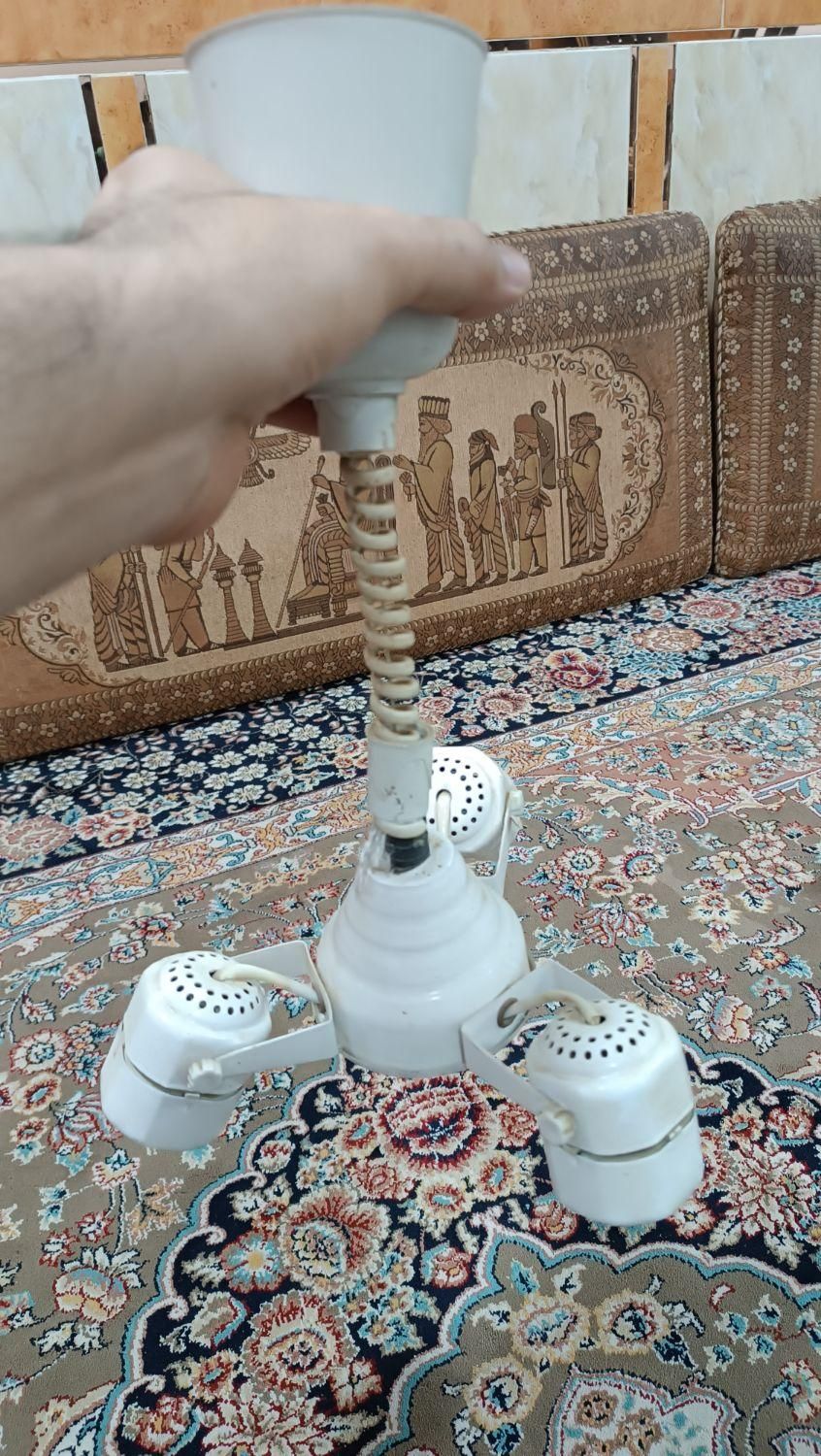 هلدر چراغ آویز سه تایی|لوستر و چراغ آویز|کارون, |دیوار