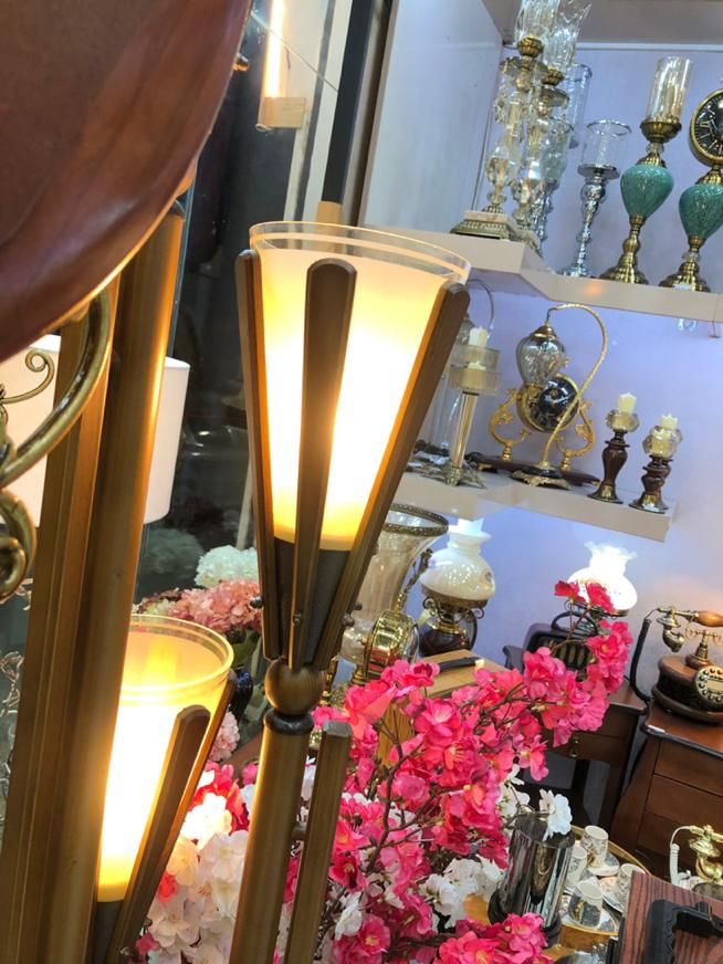 آباژور سه چراغ|لوستر و چراغ آویز|ارومیه, |دیوار