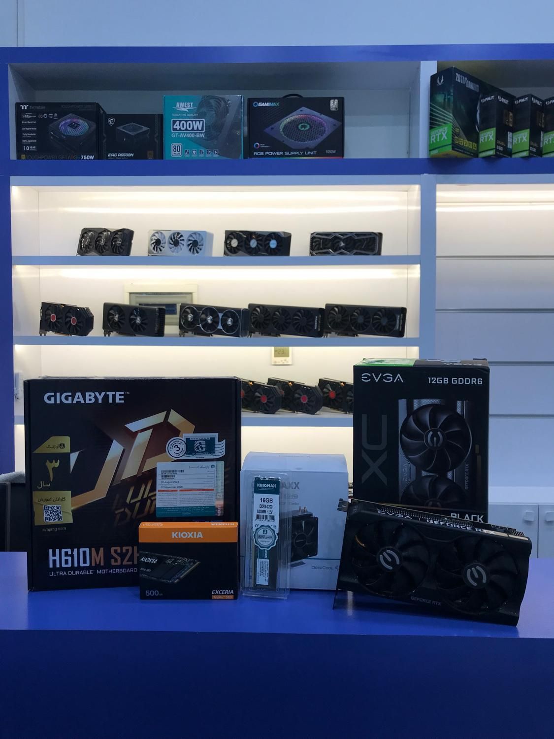 کیس نسل 12 با گرافیک 3060 EVGA گیمینگ 12 گیگ|رایانه رومیزی|مشهد, عامل|دیوار