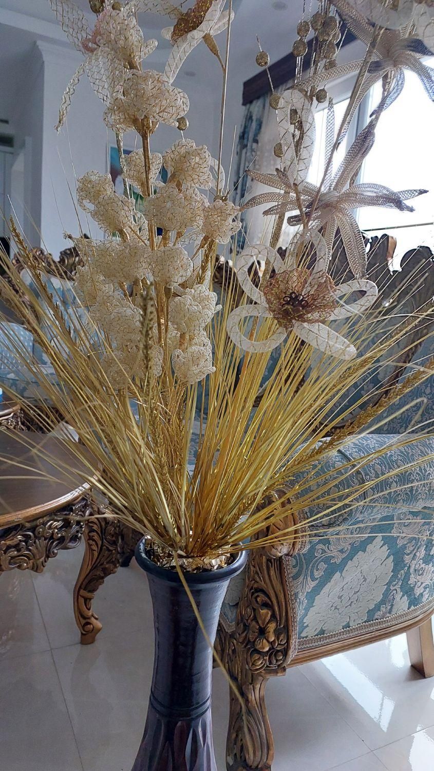 گل با گلدون|گل مصنوعی|رشت, دباغیان|دیوار