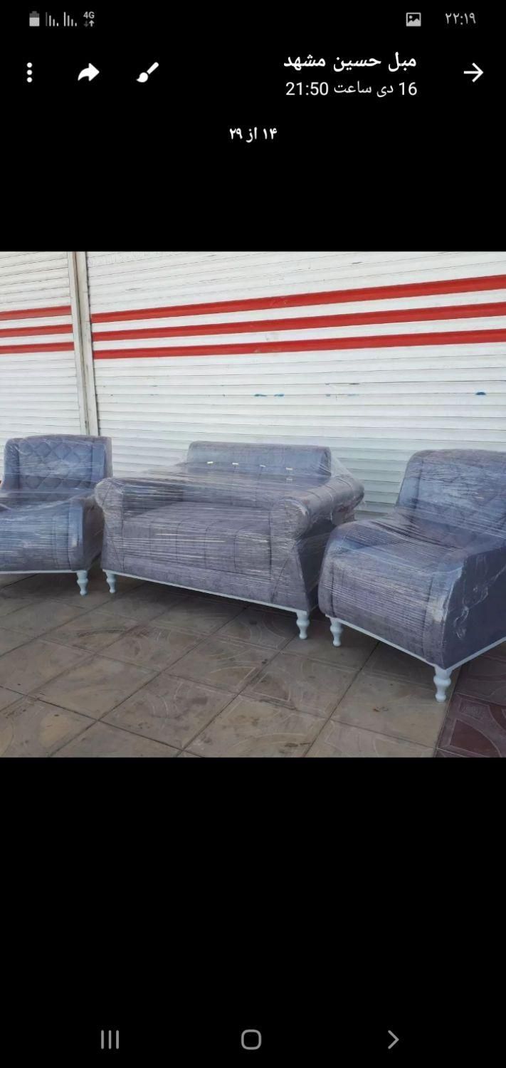 مبل راحتی(نو)|مبلمان خانگی و میز عسلی|سبزوار, طبرسی (جعفرآباد)|دیوار