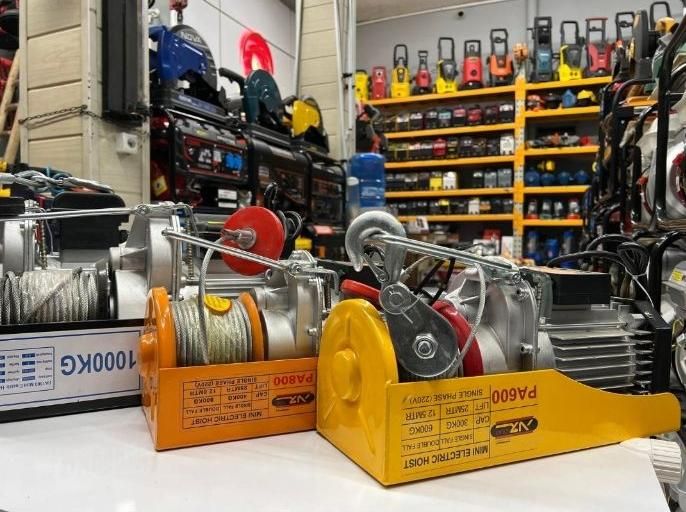 وینچ بالابر ساختمانی جرثقیل سیم بکسل مس باگارانتی|فروشگاه و مغازه|مشهد, هنرور|دیوار