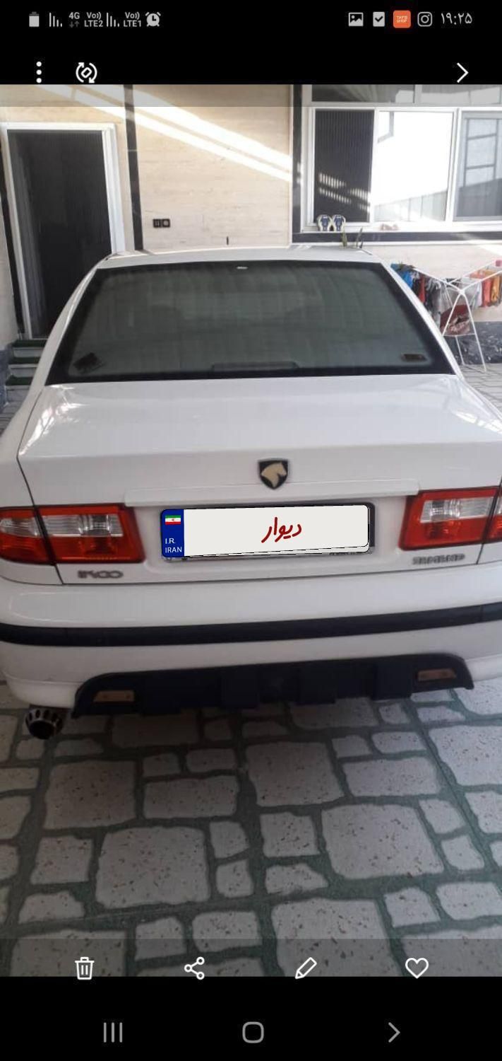 سمند ای اف سون ۹۶ بی رنگ کم کار|خودرو سواری و وانت|گرمسار, |دیوار