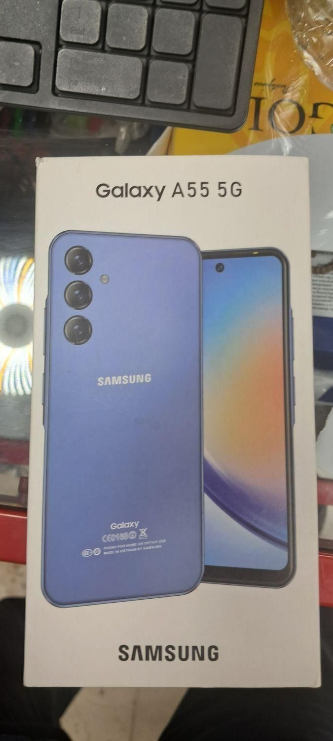 Samsung a55 غیر اصلی آکبند|موبایل|قم, چهل درخت‎|دیوار