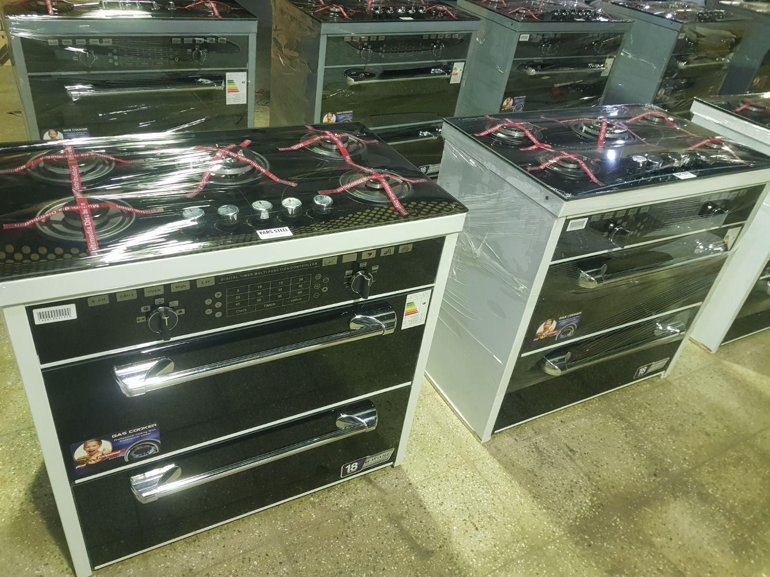 اجاق گاز طرح فر صفحه شیشه ای hekvan|اجاق گاز و لوازم برقی پخت‌وپز|اراک, |دیوار