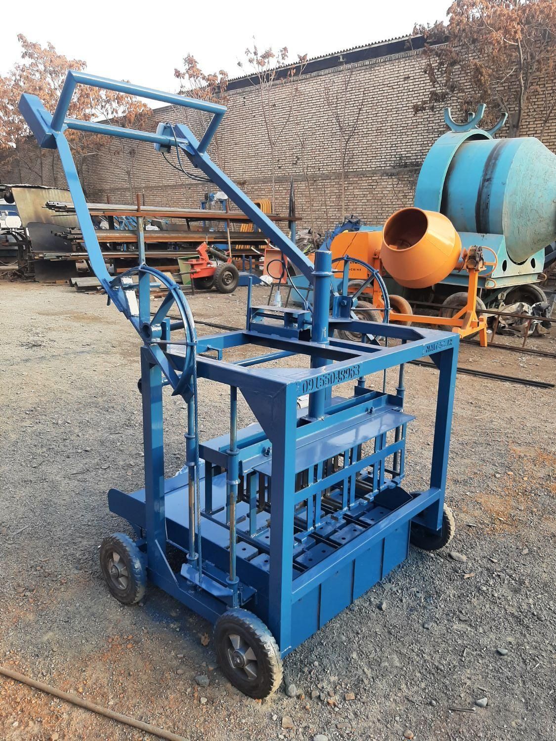 دستگاه بلوکزنی تک فاز دستگاه بلوکزن تک موتوره|ماشینآلات صنعتی|مشهد, توس (بلوار توس)|دیوار