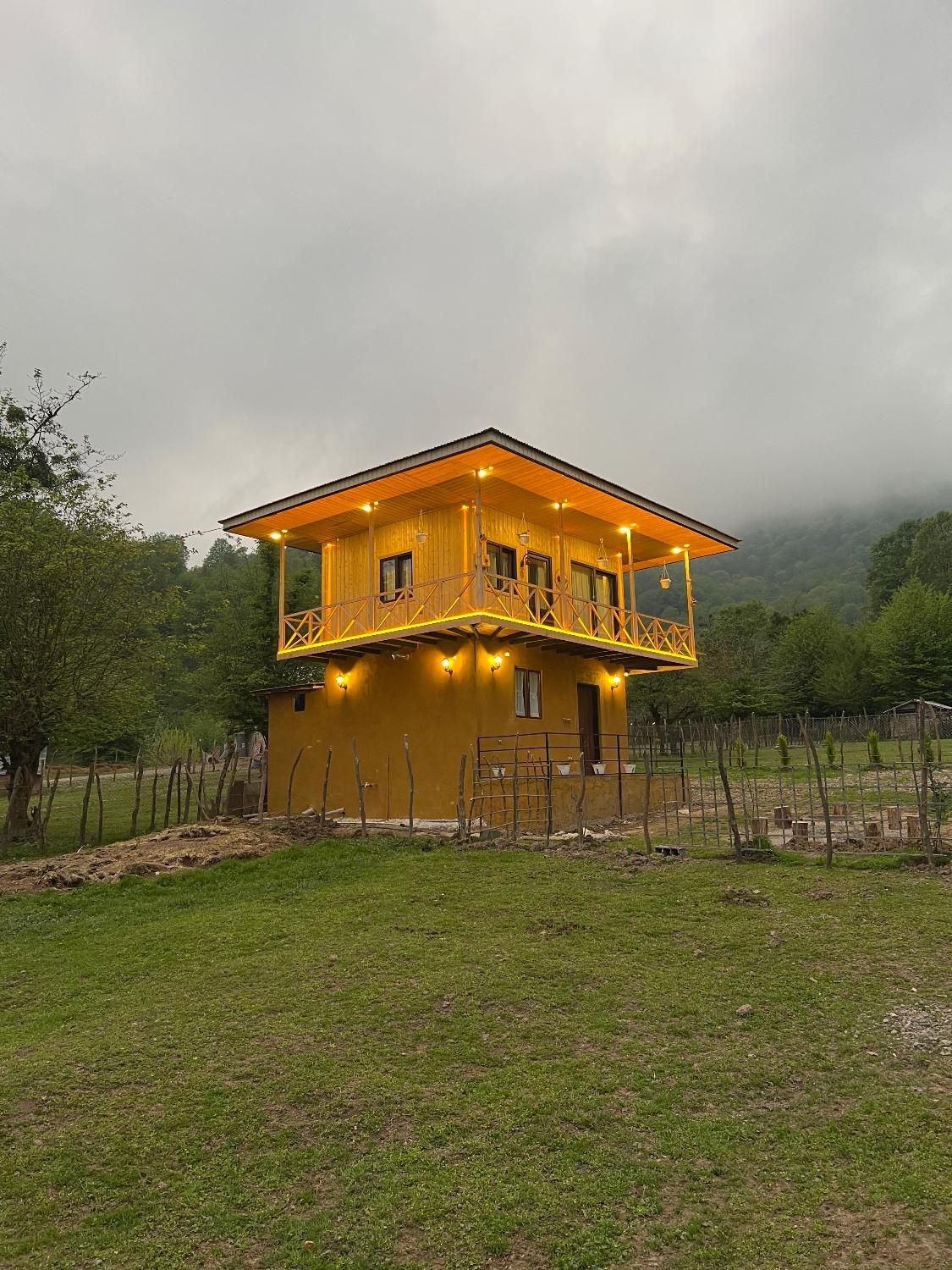 کلبه جنگلی|اجارهٔ کوتاهمدت ویلا و باغ|ماسال, |دیوار