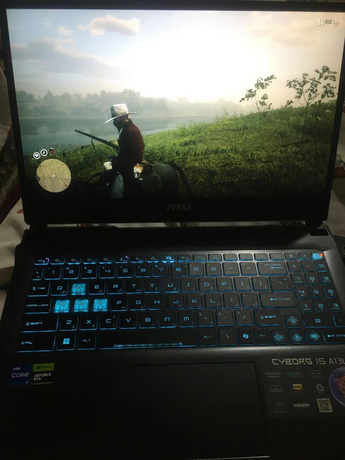 لپتاپ گیمینگ MSI Cyborg 15|رایانه همراه|تهران, چهارصد دستگاه|دیوار