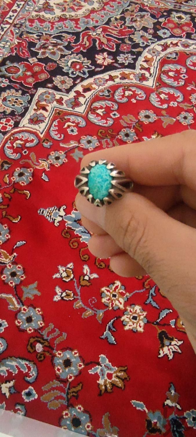 انگشتر فیروزه اصل|جواهرات|کرمانشاه, |دیوار