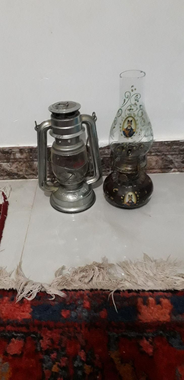 فانوس قدیمی سالم|کلکسیون اشیاء عتیقه|تاکستان, |دیوار