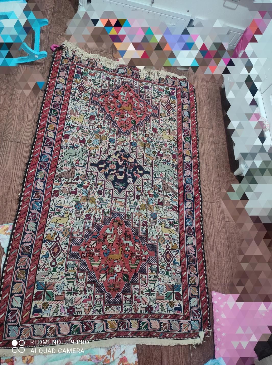 ورنی دست بافت|گلیم، جاجیم، گبه|تبریز, |دیوار
