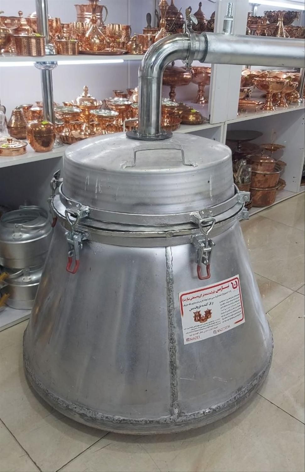 دیگ صنعتی عرق گیری تقطیر گلاب گیری عرقگیر عرقگیری|فروشگاه و مغازه|شیراز, سینما سعدی|دیوار