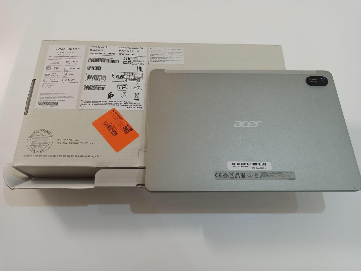 تبلت ایسر acer iconia tab m10|تبلت|مشهد, کوشش|دیوار