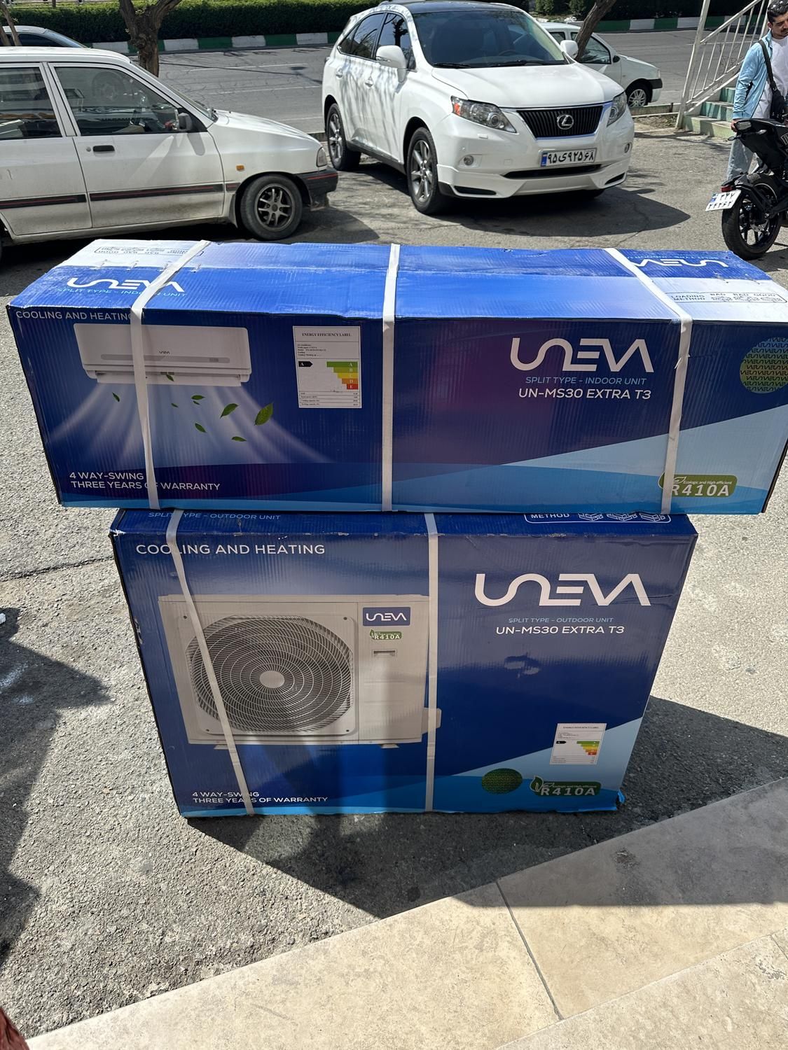 کولر گازی ۳۰ هزار یونیوا uneva|کولر گازی و فنکوئل|کرج, گوهردشت|دیوار