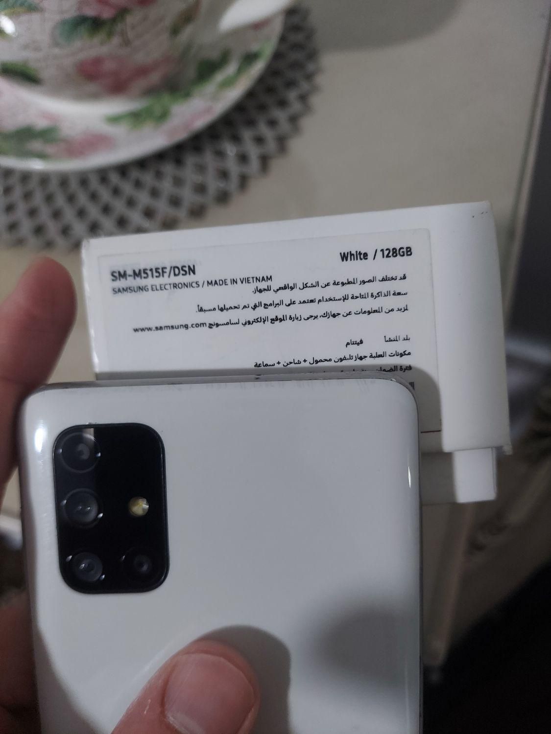 سامسونگ Galaxy M51 با حافظهٔ ۱۲۸ گیگ سفید رام۸|موبایل|تهران, تهران‌سر|دیوار