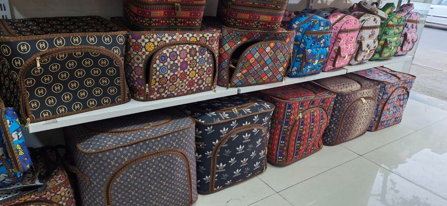 باکس لباسی پتویی باکس استوانه سه سایزمربع و مستطیل|کیف، کفش، کمربند|فردیس, منظریه|دیوار