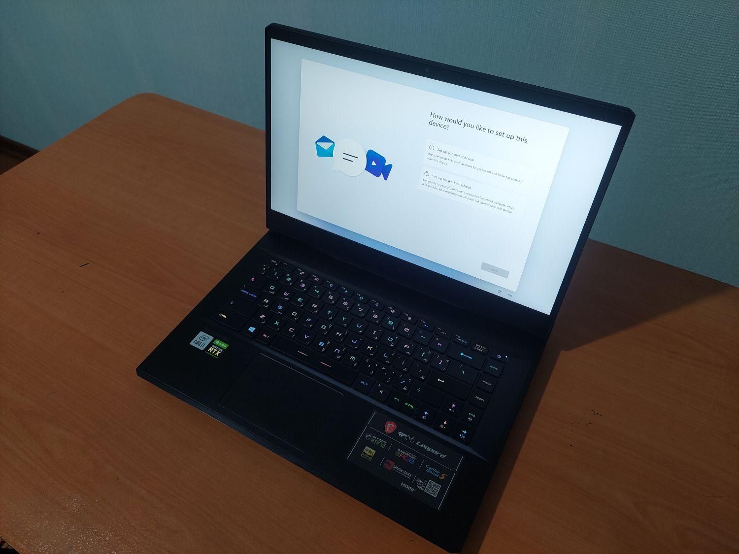 فروش لپتاب گیمینگ و رندرینگ MSI GP66 Leopard|رایانه همراه|کرج, برغان|دیوار
