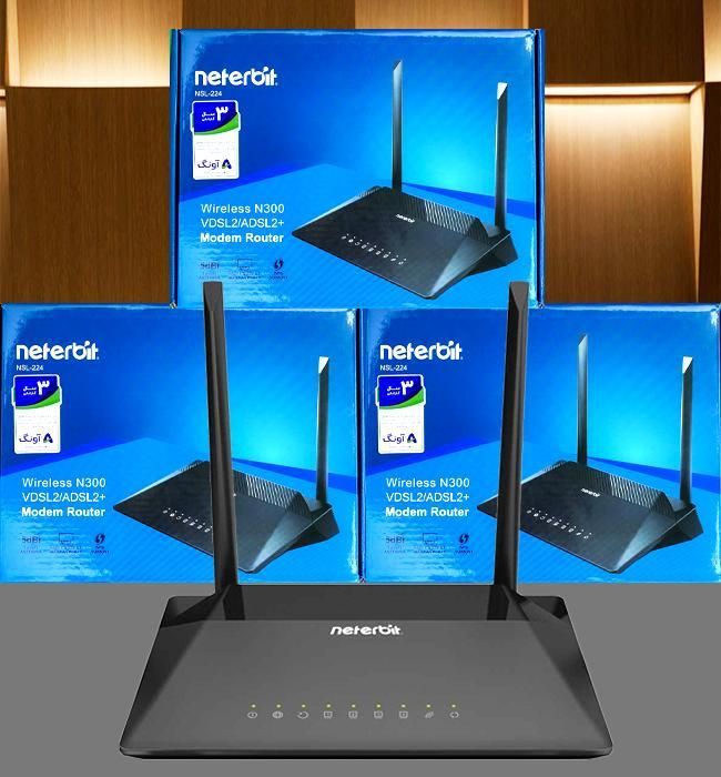 مودم روتر ADSL / VDSL نتربیت مدل NSL-224|مودم و تجهیزات شبکه|تهران, مجیدیه|دیوار