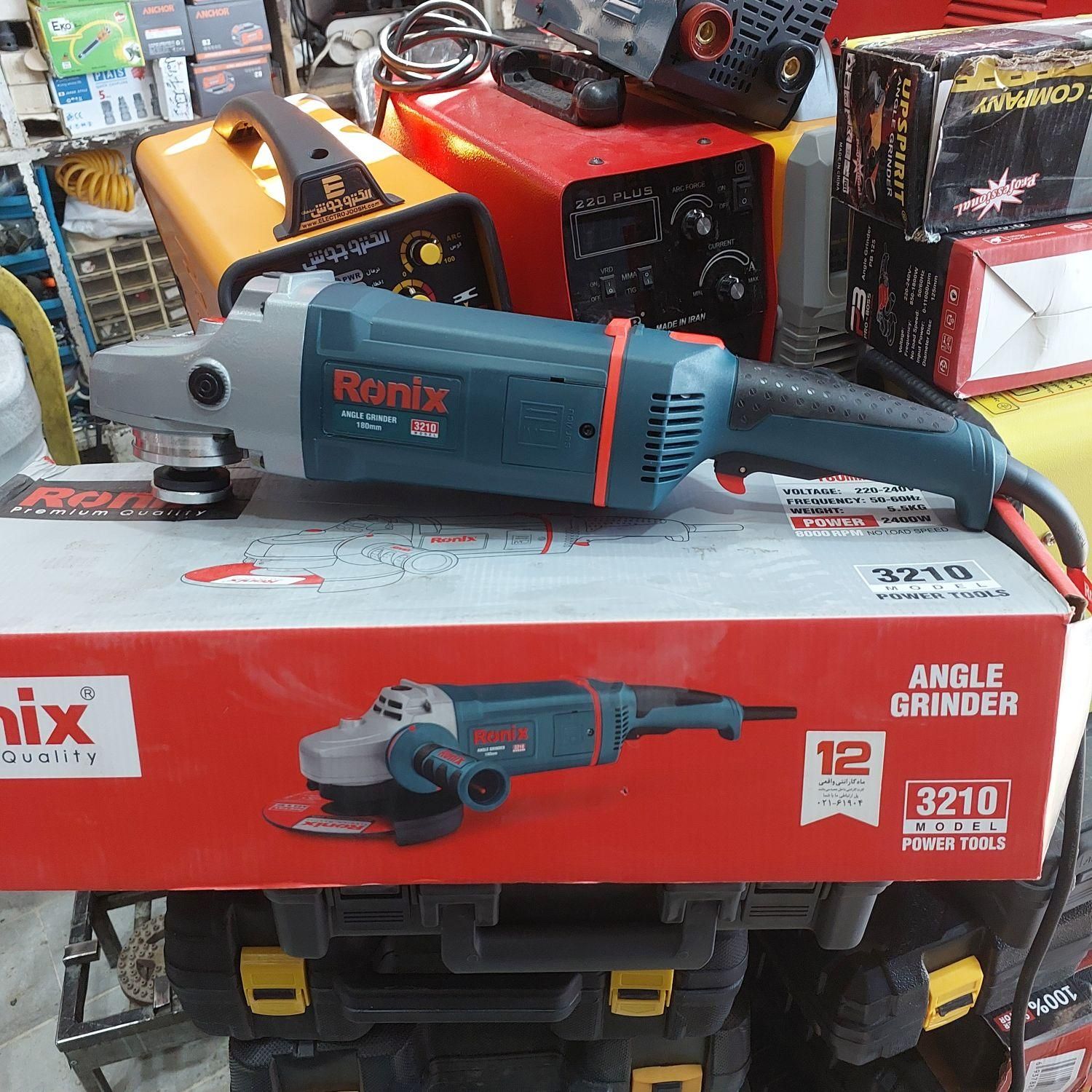 سنگ فرز بزرگ رونیکس ۲۴۰۰ وات ۳۲۱۰ و ۳۲۲۰|ماشین‌آلات صنعتی|شیراز, بازار|دیوار