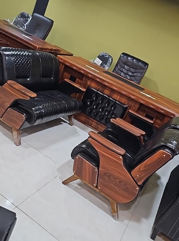 طراحی مبلمان اداری کانترست اداری میز صندلی گردان|دفتر کار|اردبیل, |دیوار