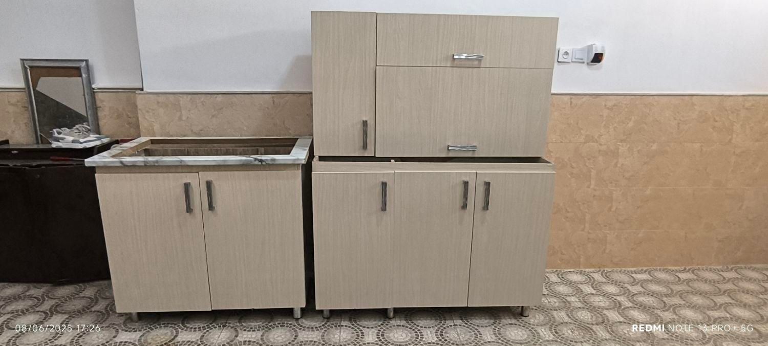 کابینت رو گازی و کابینت سینگ|مصالح و تجهیزات ساختمان|سلماس, |دیوار