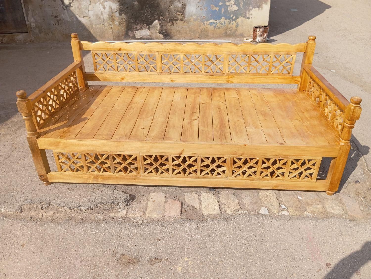 تخت سنتی 2205|مبلمان خانگی و میز عسلی|قم, قلعه صدری|دیوار