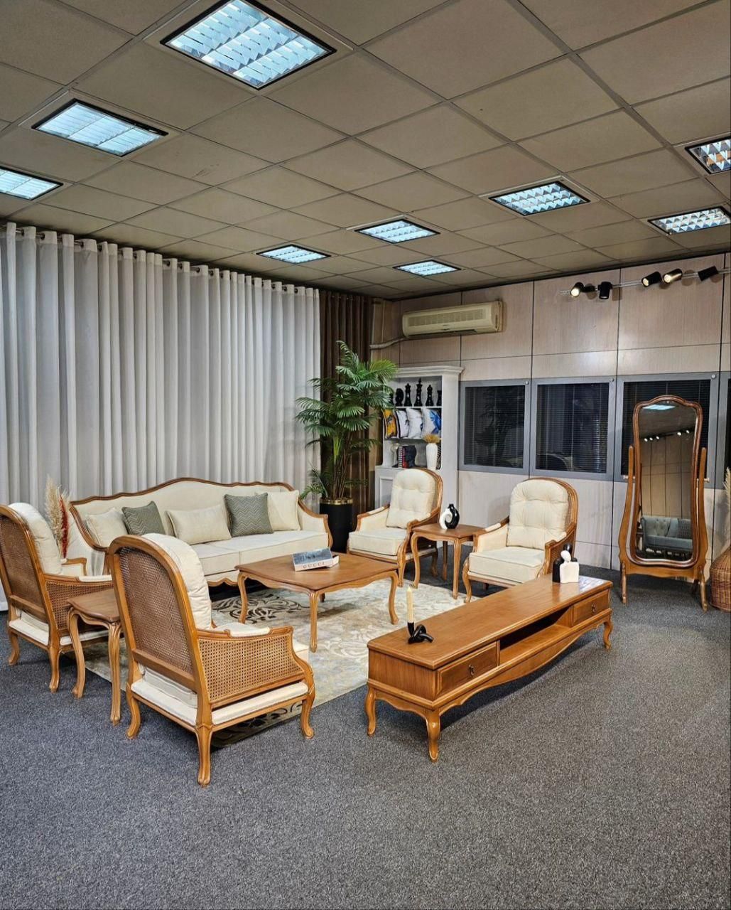 مبل کلاسیک حسیری استیل فرانسوی کد202|مبلمان خانگی و میز عسلی|تهران, تهرانپارس شرقی|دیوار