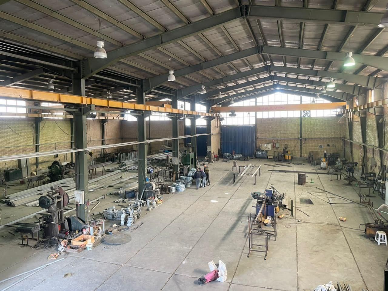 فروش سوله صنایع فلزی با 3 جرثقیل شهرک ایوانکی|فروش دفتر صنعتی، کشاورزی، تجاری|شریفآباد, |دیوار