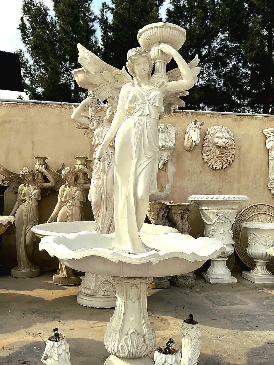 آبنما فرشته مجسمه تندیس باربیکیو حوض فلاورباکس|مصالح و تجهیزات ساختمان|تهران, شهرک دانشگاه|دیوار