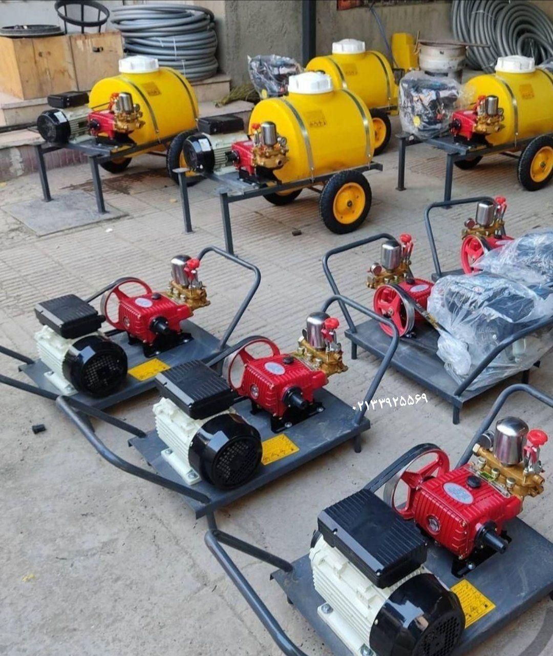 سمپاش زنبه ای فرغونی ۱۳۰لیتری|ماشینآلات صنعتی|تهران, دستغیب|دیوار