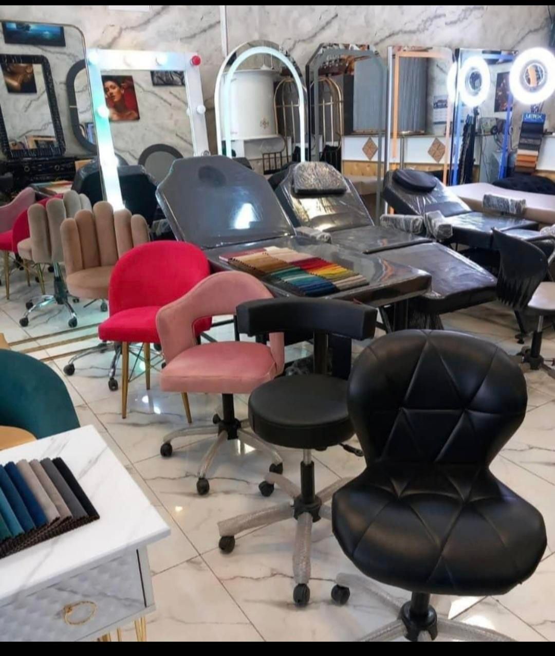 صندلی زین اسبی صندلی استادکار صندلی کوپ|آرایشگاه و سالن‌های زیبایی|رشت, امین الضرب|دیوار