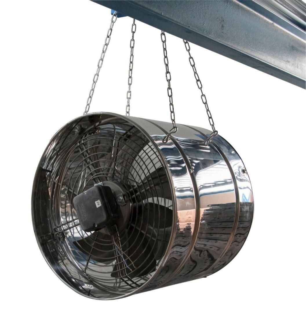 فن سیرکولار گلخانه|پنکه و تصفیهکنندهٔ هوا|شهرضا, |دیوار