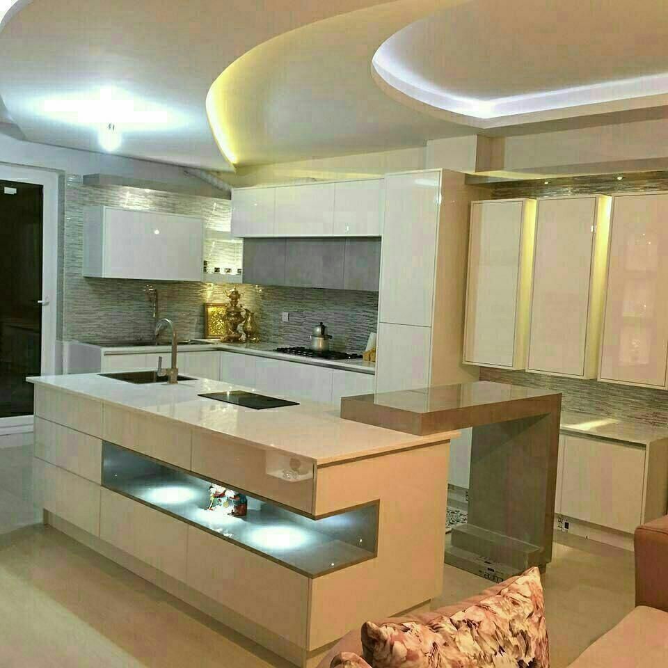 کابینت دستگیره مخفی دو پله|مصالح و تجهیزات ساختمان|رشت, کوی عرفان|دیوار