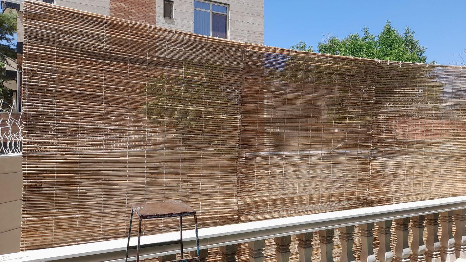 حصیر سنتی و دستبافت مقاوم بالکن و تراس|پرده، رانر، رومیزی|بروجرد, |دیوار