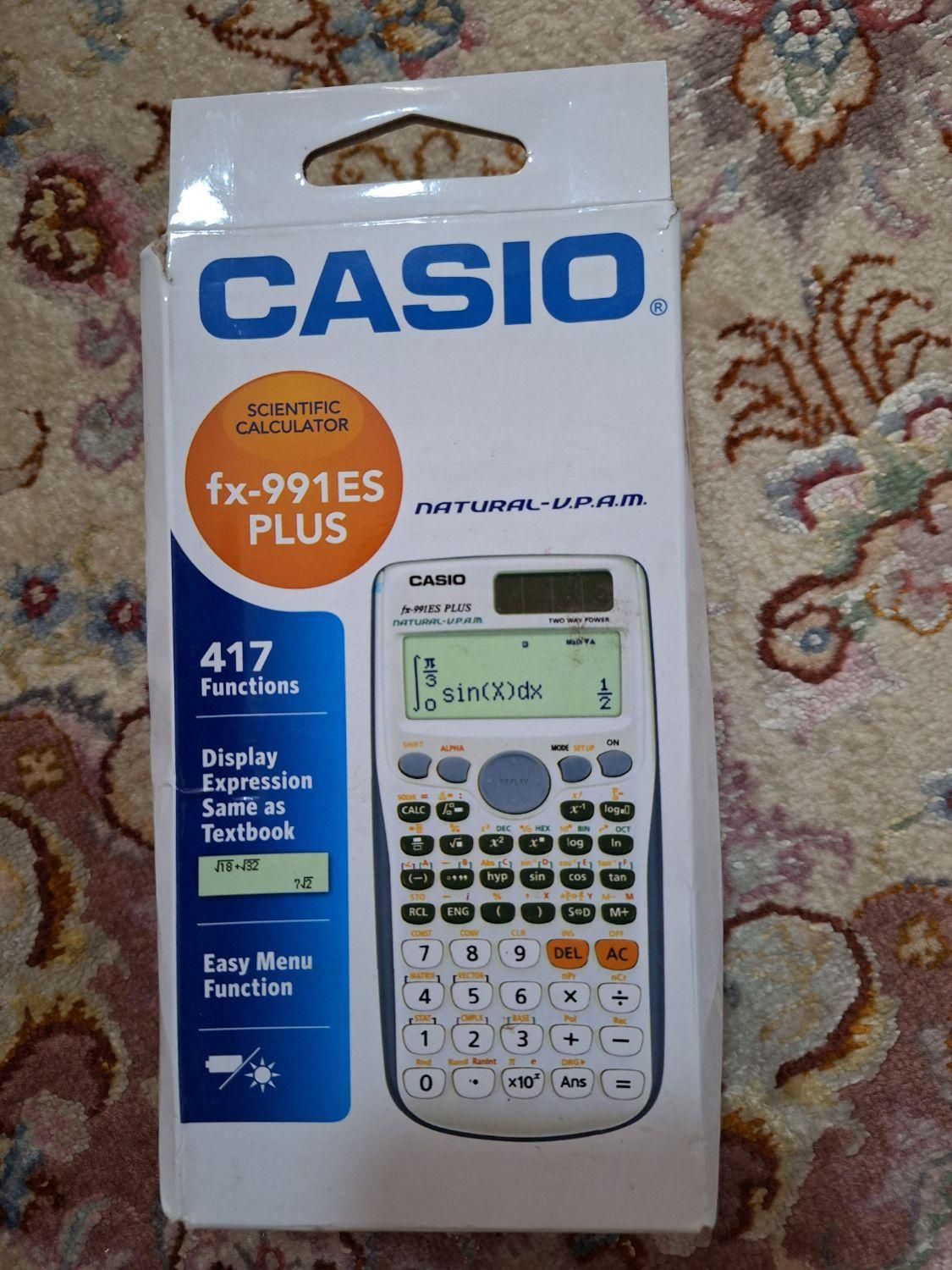 ماشین حساب مهندسیcasiofx991ES plus|لوازم التحریر|تهران, درختی|دیوار