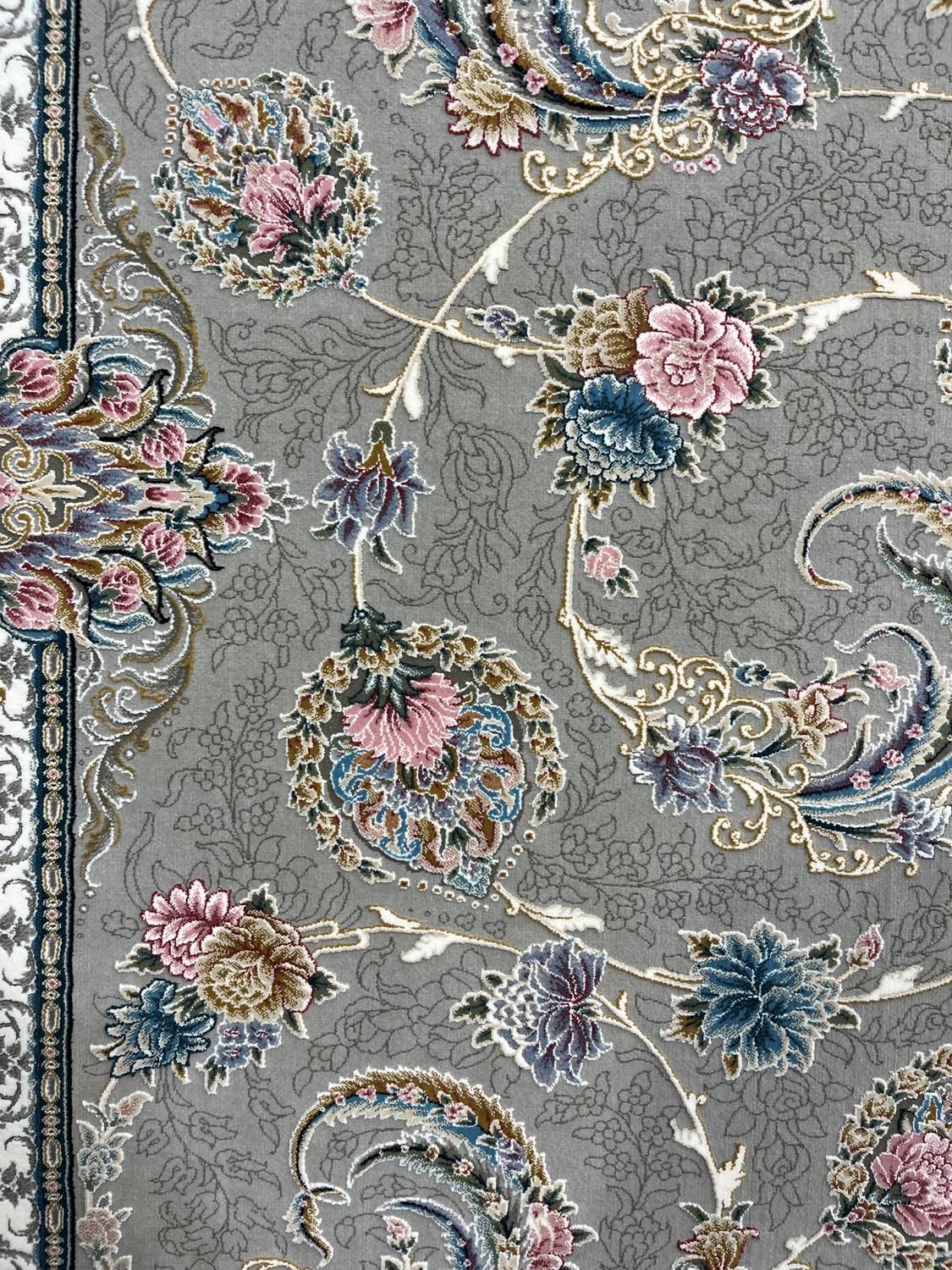 فرش ۱۲۰۰شانه ۳۶۰۰تراکم ستاره کویر یزد گل برجسته|فرش|یزد, |دیوار