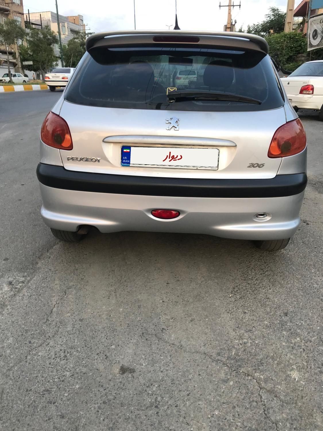 پژو 206 تیپ ۲، مدل ۱۳۸۴|خودرو سواری و وانت|سنندج, |دیوار