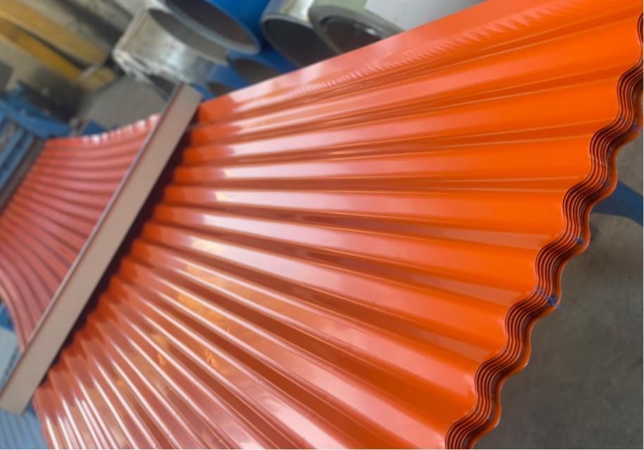 ورق شیروانی ایرانیت سقف سالن فلزی|مصالح و تجهیزات ساختمان|تهران, شهید رجایی|دیوار