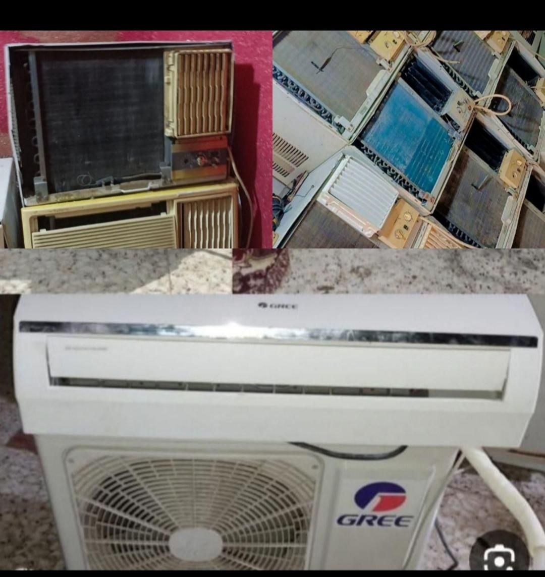 ف خریدار کولر سالم سوخته خرابه اوراقی فرسوذه|کولر گازی و فن‌کوئل|بندرعباس, |دیوار