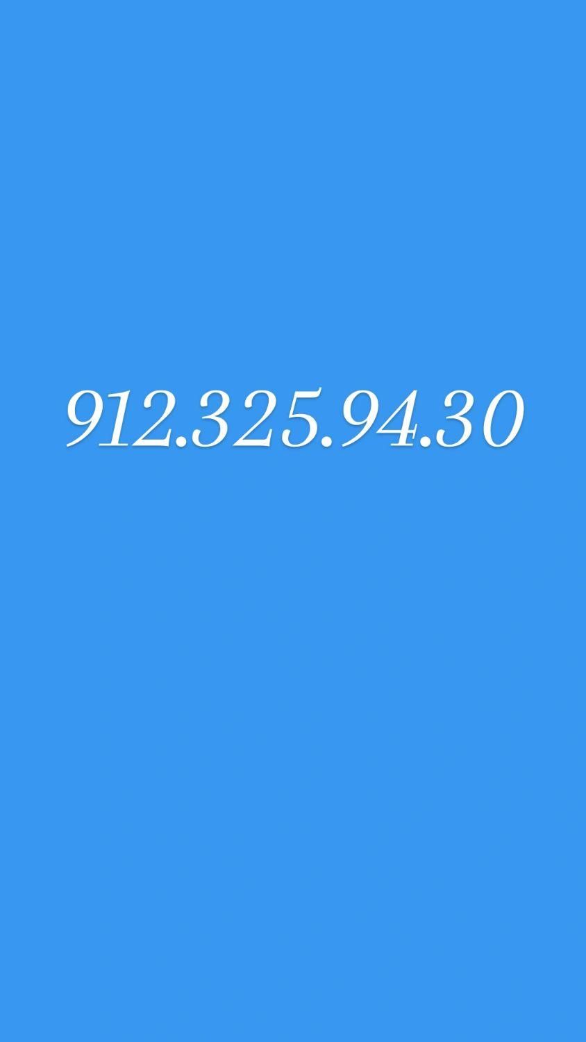 912.325.94.30|سیم‌کارت|کرج, برغان|دیوار