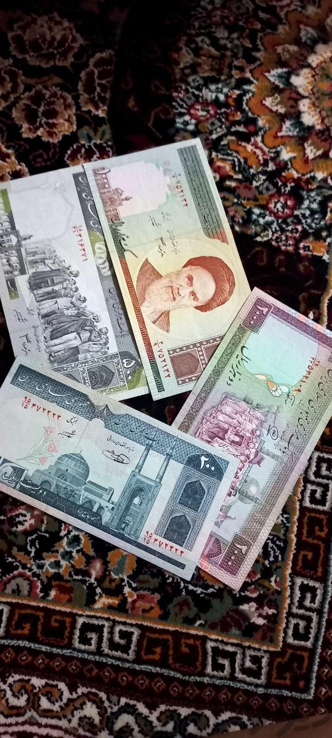 فروش مقدارزیادی سکه واسکناس جمهوری دهه۶۰|سکه، تمبر و اسکناس|بوشهر, |دیوار