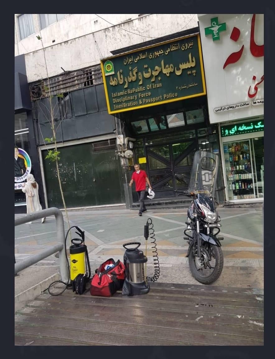سمپاشی تخصصی،شرکت سم پاشی با ضمانت کتبی|خدمات نظافت|رشت, گلسار|دیوار