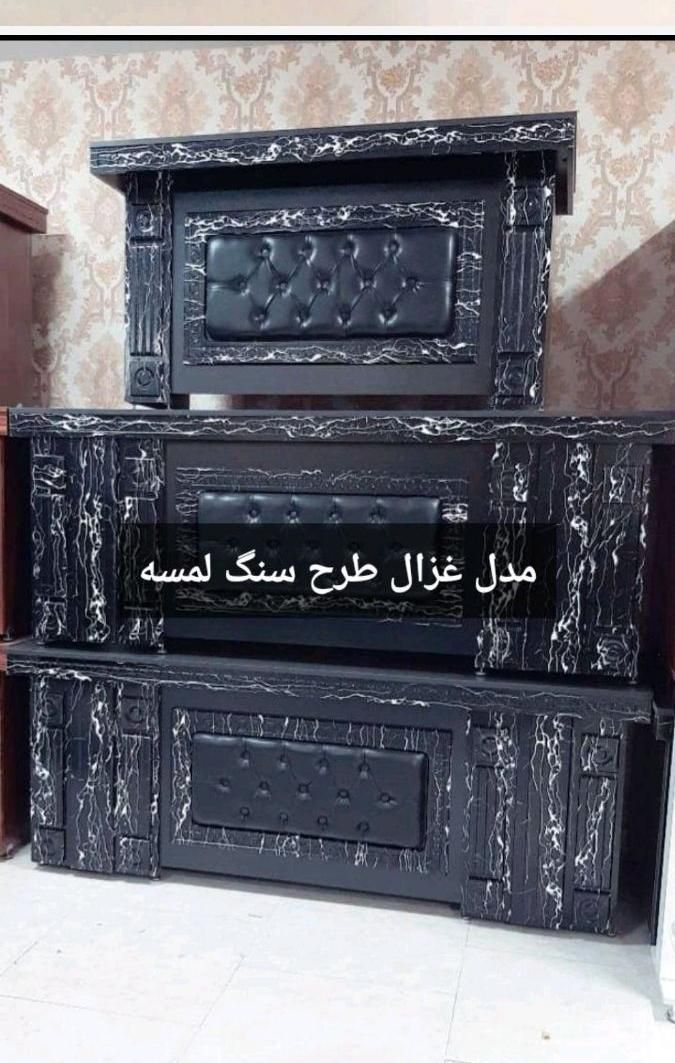 میز اداری مشکی ماربل مبل اداری/صندلی نمونه کاسپین|مبلمان اداری|رشت, دیلمان|دیوار