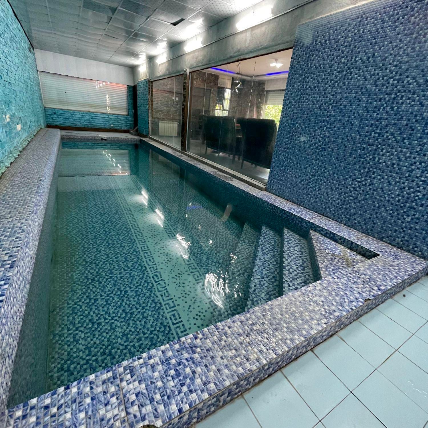 اجاره استخر سرپوشیده ابگرم بزرگ دوبلکس فلاورجان|اجارهٔ کوتاه‌مدت ویلا و باغ|فولادشهر, |دیوار