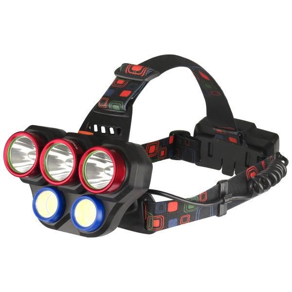 چراغ قوه پیشانی بند ۵لامپ اسمال سان|کوهنوردی و کمپینگ|نیشابور, شهرک قدس|دیوار