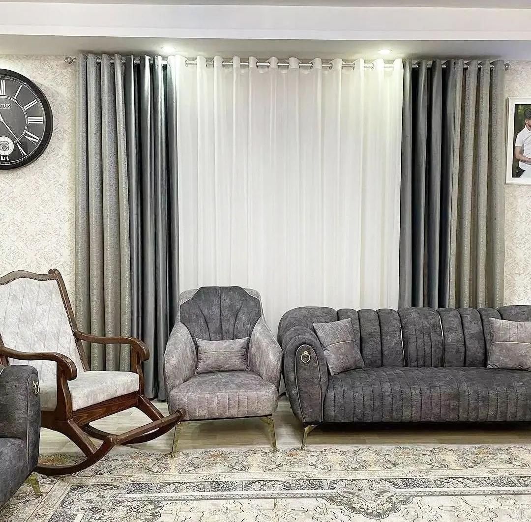 پرده آماده مدل جدید|پرده، رانر، رومیزی|مشهد, شاهد (شهرک غرب)|دیوار