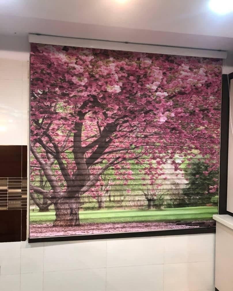 فروش انواع مدل پرده زبرا|پرده، رانر، رومیزی|خرم‌آباد, |دیوار