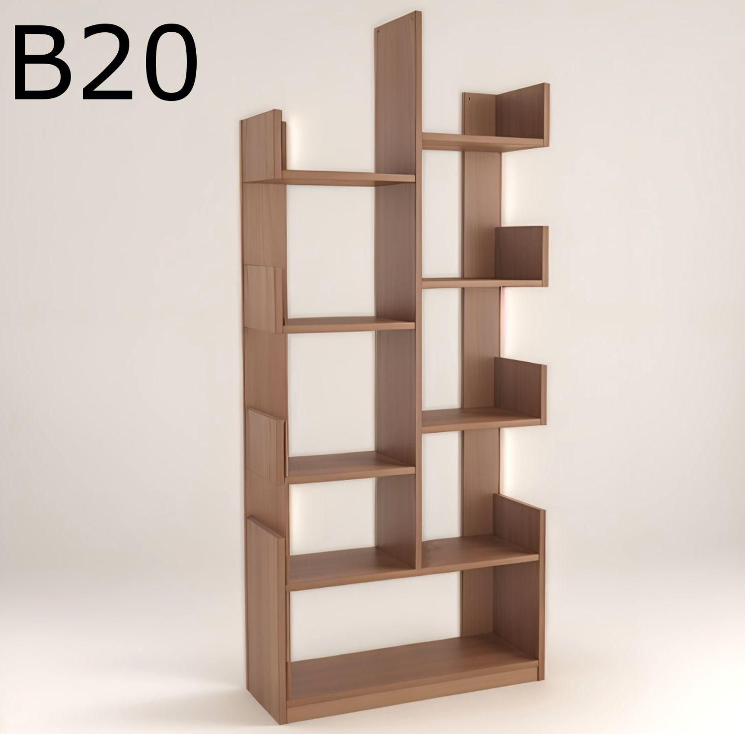 قفسه کتاب و دکوری B20|کتابخانه، شلف، قفسههای دیواری|ارومیه, |دیوار