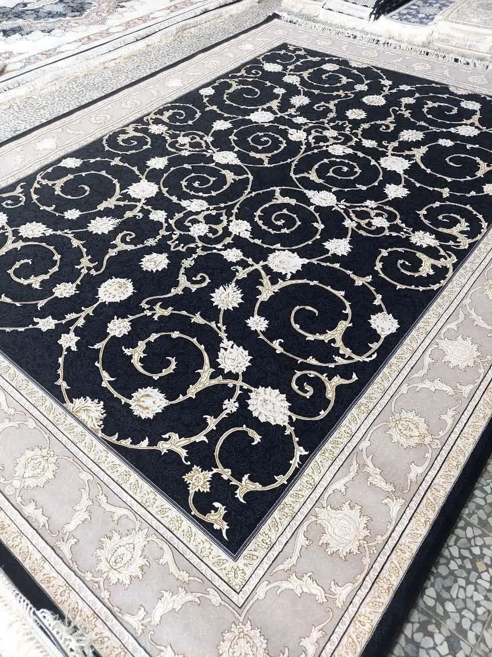 فرش طرح زمرد|فرش|شریفآباد, |دیوار